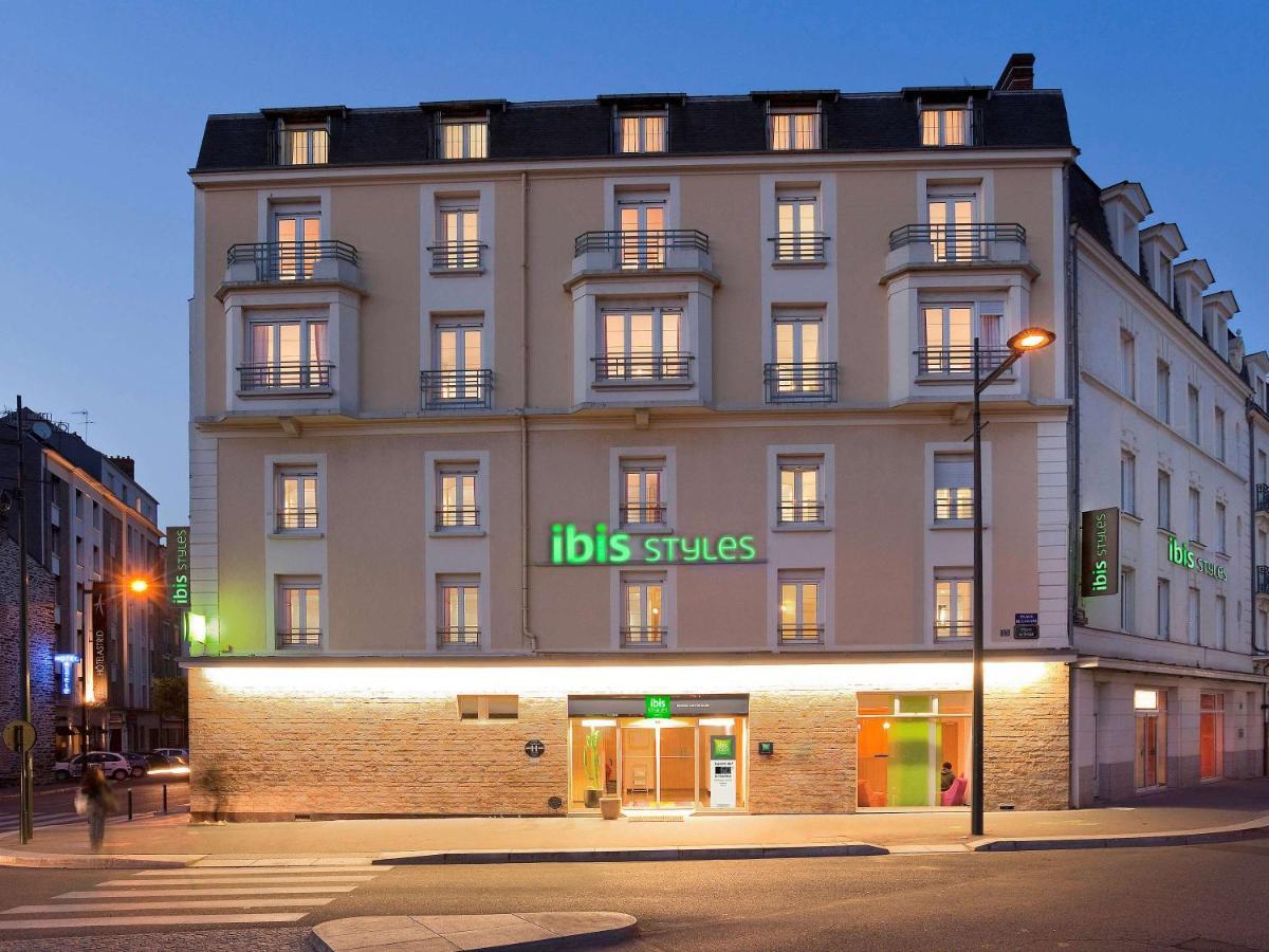 Ibis Styles Rennes Centre Gare Nord Otel Dış mekan fotoğraf